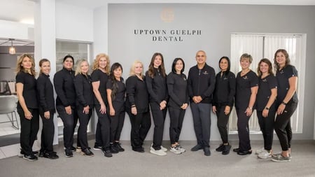Uptown Guelph Dental team photo